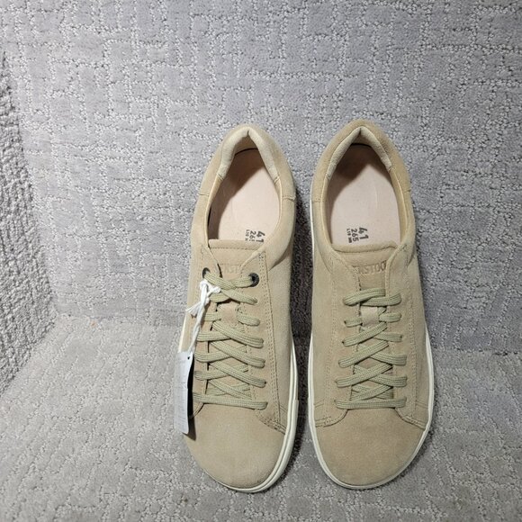Birkenstock Bend Low Unisex Size EU 41 US L10 M8 Taupe Suede Leather Sneakers. - Picture 12 of 12